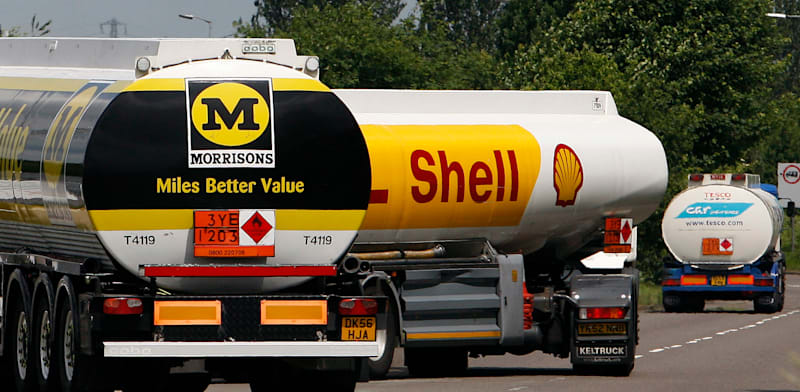 מיכלית דלק של חברת של / צילום: Reuters, Darren Staples