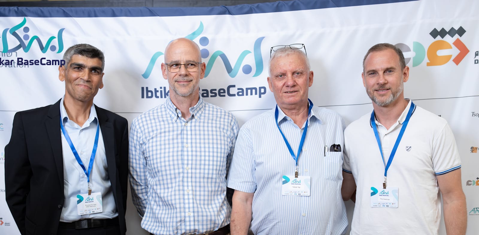 Mohamad Abo Nada, Dror Bin, Uzy Zwebner, Roy Zwebner  credit: Oday Catana, Cactus