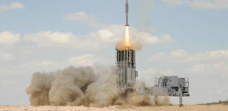 "מערכת ההגנה האווירית ברק MX / צילום: תע''א"