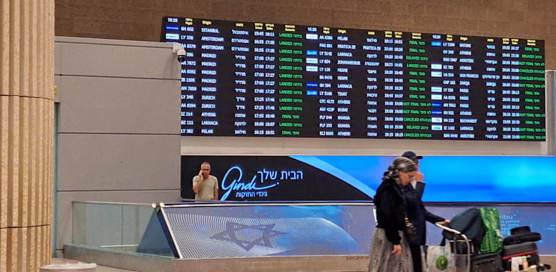 Ben Gurion airport credit: Tali Bogdanovsky