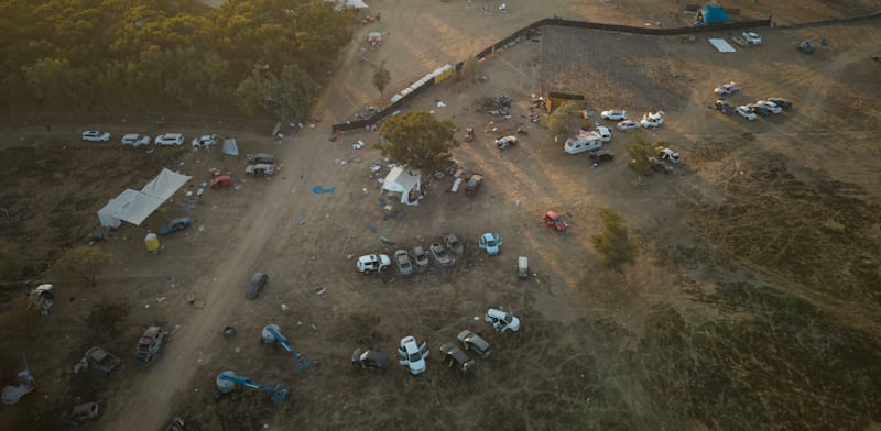 "פסטיבל נובה לאחר הטבח / צילום: ap, Erik Marmor"