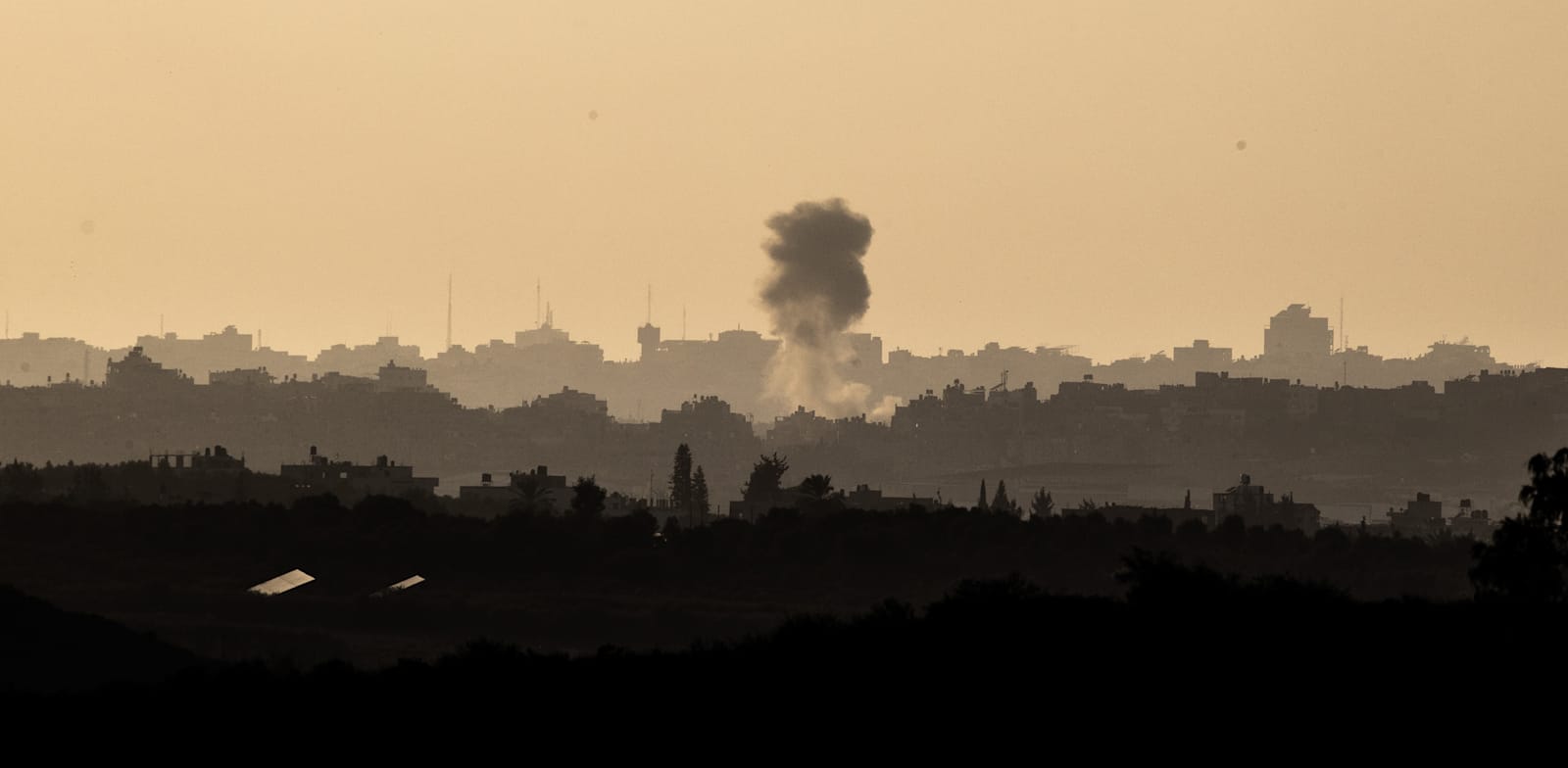 IDF attacks in Gaza Strip credit: Reuters/Mostafa Alkharouf