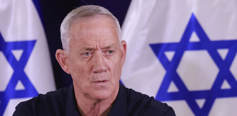 "יו''ר המחנה הממלכתי בני גנץ / צילום: מארק ישראל סלם - הג'רוזלם פוסט"