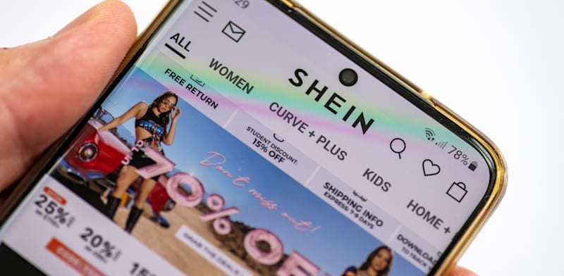 "אתר SHEIN / צילום: Shutterstock"