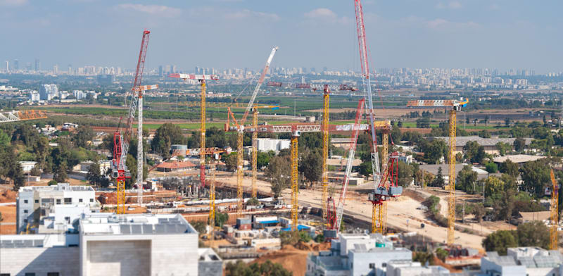 New construction in Israel credit: Shutterstock