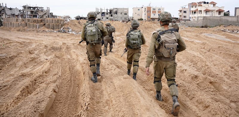 "כוחות צה''ל בעזה. ''זה קריטי להסתגל ולהשתנות תוך כדי לחימה'' / צילום: דובר צה''ל"