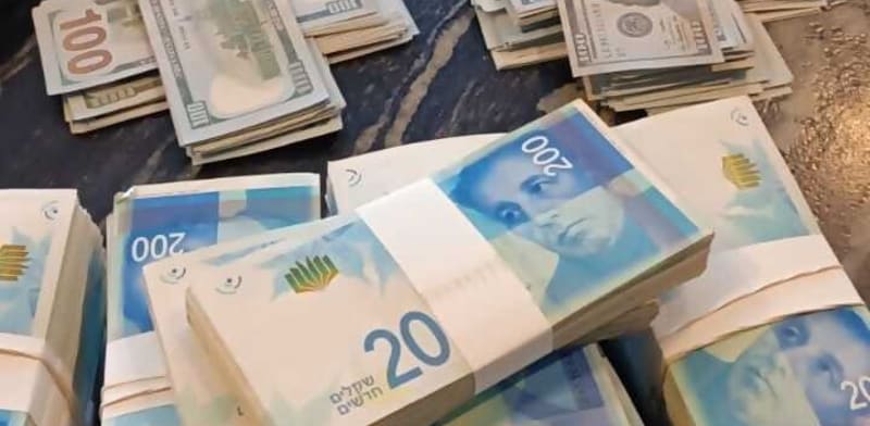 "הון שחור / צילום: דוברות המשטרה"