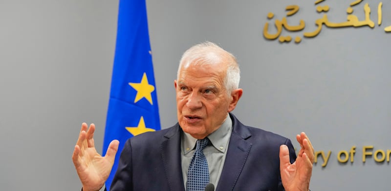 "ג'וזפ בורל, הנציג העליון לענייני חוץ ומדיניות ביטחון של האיחוד האירופי / צילום: ap, Josep Borrell"