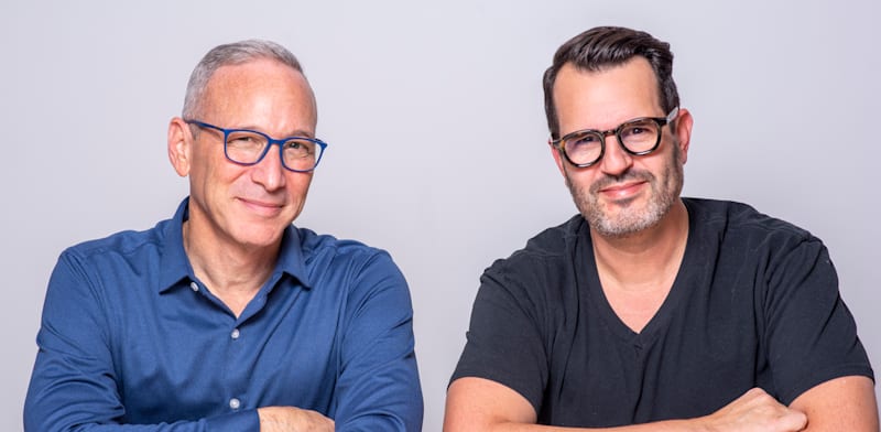 "מייסדי למונייד, דניאל שרייבר ושי וינינגר / צילום: דור מלכה"