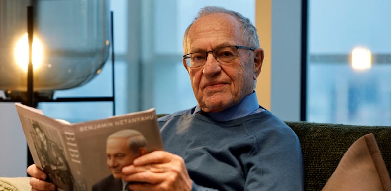 Prof. Alan Dershowitz credit: Reuters Amir Cohen