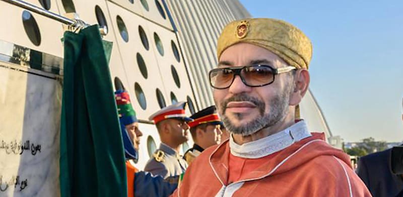 King Mohammed VI of Morocco  credit: Reuters - DNPhotography/ABACA