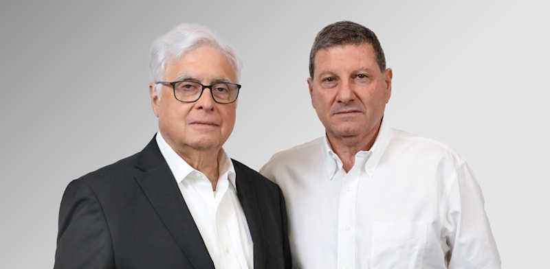 "גיל גירון ורמי נוסבאום / צילום: ניב קנטור"