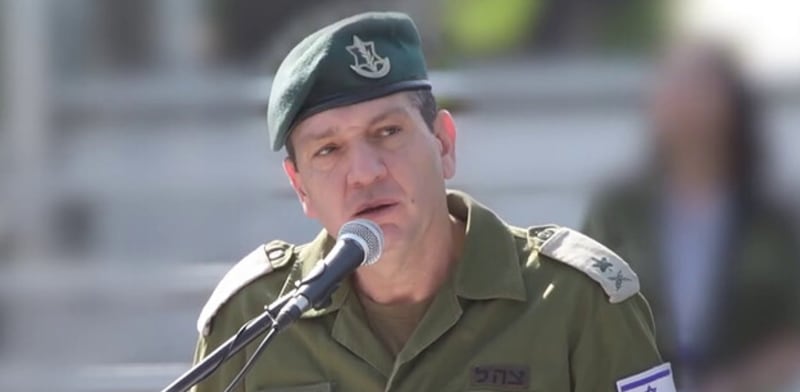 ראש אמ''ן לשעבר,  אהרון חליוה / צילום: דובר צה''ל