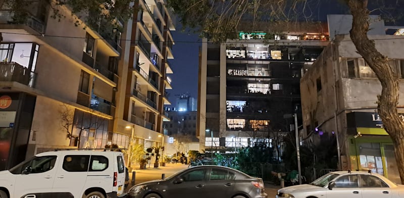 "בנייני מגורים בשכונת פלורנטין, תל אביב / צילום: טלי בוגדנובסקי"