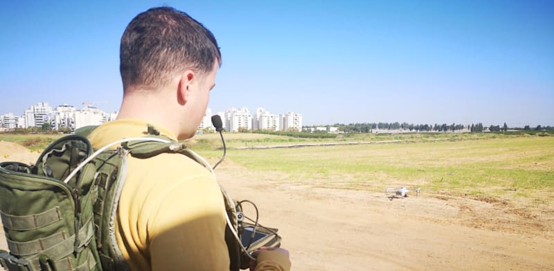 Soldier operates Thirdeye's Ghost Soldier system credit: PR