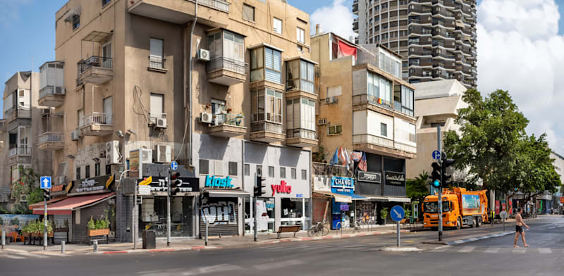 מימין: דירות למגורים בתל אביב. המס על השכרה המוגדרת כעסק יכול להגיע לכ־50% / צילום: Shutterstock