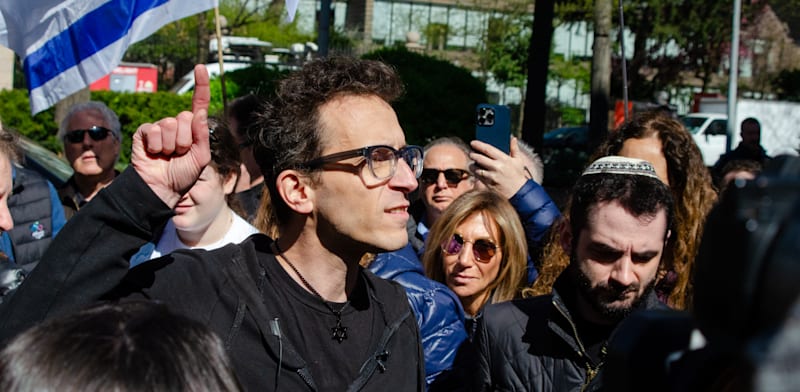 "פרופ' שי דוידאי. כניסתו לאוניברסיטה נחסמה / צילום: Reuters, Katie Smith"