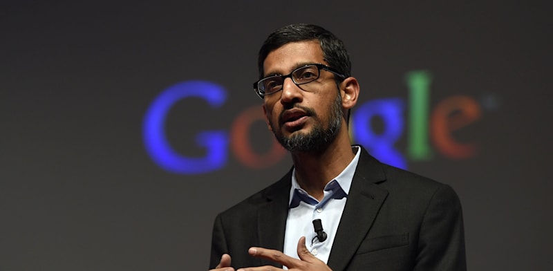 Google CEO Sundar Pichai  crediit: Shutterstock