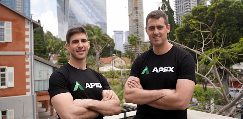 Apex founders Tomer Avni and Matan Derman  credit: Ben Hakim