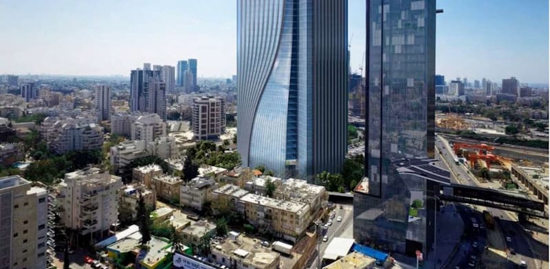 Crédito de la Torre Eurocom: Canadá Israel Miloslavsky Architects