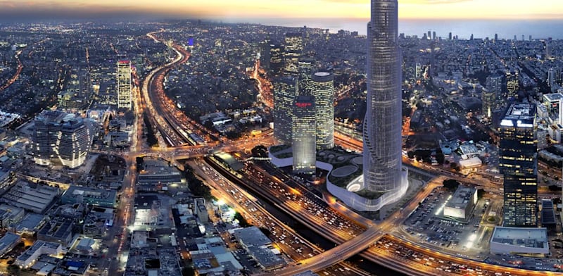 Tel Aviv's planned Azrieli Spiral Tower