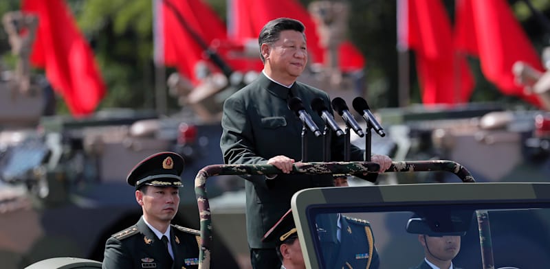 "שִי ג'ינפינג, מנהיג סין. ''העולם מבקש יותר צדק ולא יותר הגמוניה'' / צילום: Associated Press, Vincent Yu"