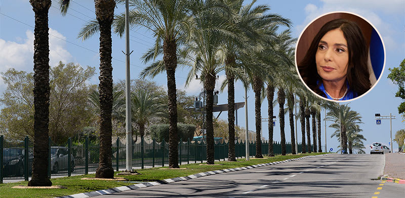 "נתיבות. בעיגול: מירי רגב / צילום: דייגו מיטלמן, מארק ישראל סלם (הג'רוזלם פוסט)"