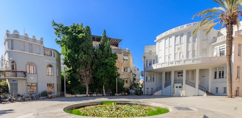 Bialik Street in central Tel Aviv - part of the redevelopment plan  credit: Shutterstock