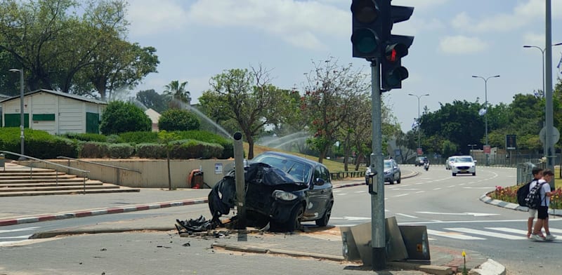 "תאונת דרכים / צילום: פביו טרופה"