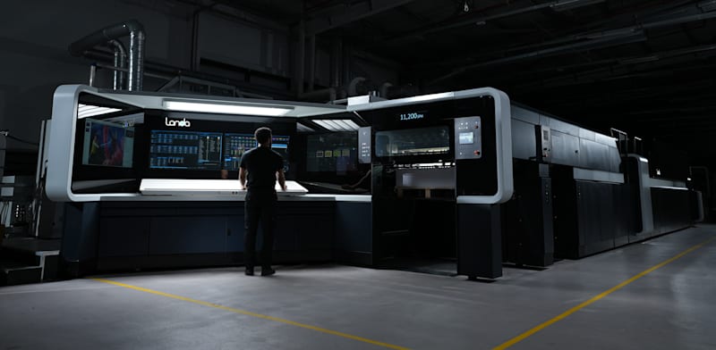 "מכונות הדפוס של לנדא דיגיטל פרינטינג / צילום: באדיבות לנדא דיגיטל פרינטינג"