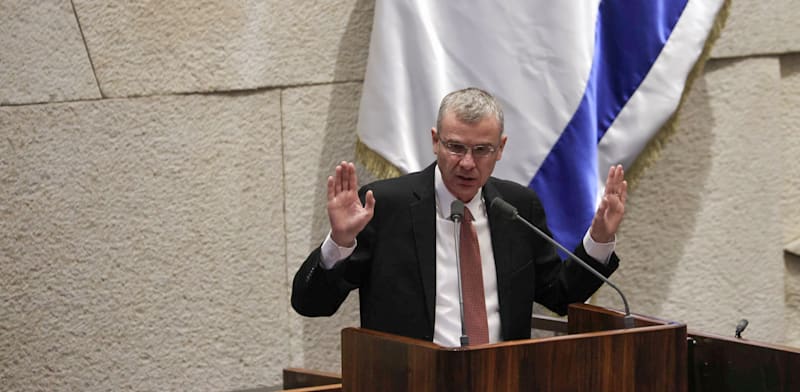 שר המשפטים יריב לוין / צילום: דני שם-טוב, דוברות הכנסת