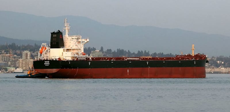 "אניית הצובר Tutor / צילום: Max Wei/marinetraffic.com"