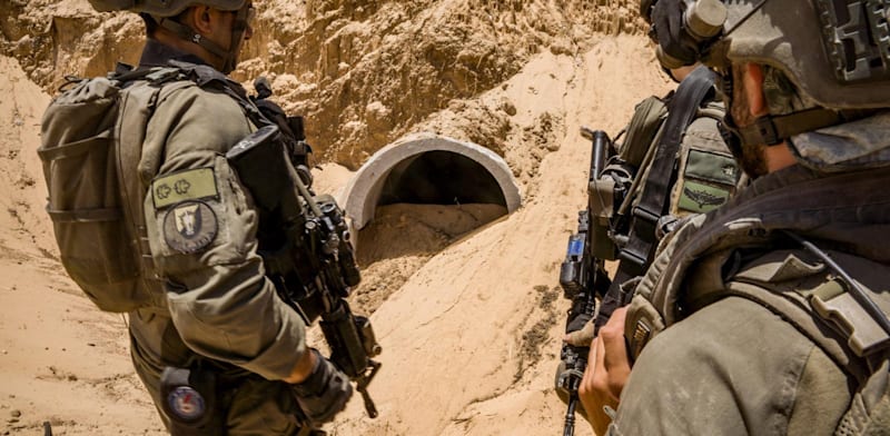 "לוחמים בעזה / צילום: דובר צה''ל"