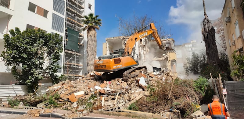 "פינוי־בינוי ברמת גן / צילום: טלי בוגדנובסקי"