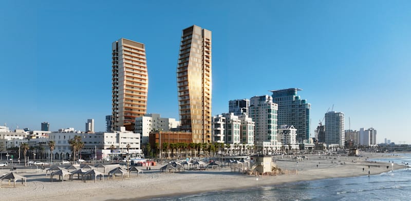 / צילום: ט הרברט סמואל בתל אביב. היצע מועט וביקוש גבוה / הדמיה: סטודיו 84"