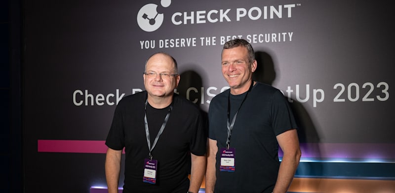 "נדב צפריר וגיל שויד / צילום: צ'ק פוינט"