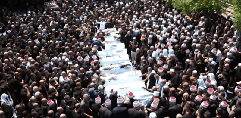 Hezbollah rocket kills Druze children in Majdel Shams