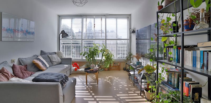 הדירה ברחוב בורוכוב בגבעתיים / צילום: צח בן בסת