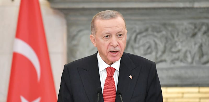 נשיא טורקיה, רג'פ טאיפ ארדואן / צילום: ap, Michael Varaklas