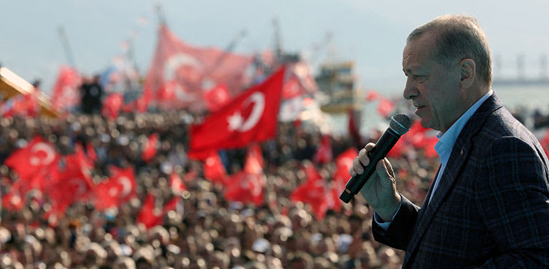 Turkish President Recep Tayyip Erdogan credit: Reuters Matt Rourke