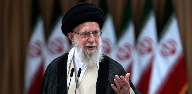 "עלי חמינאי, המנהיג העליון של איראן / צילום: ap, Vahid Salemi"