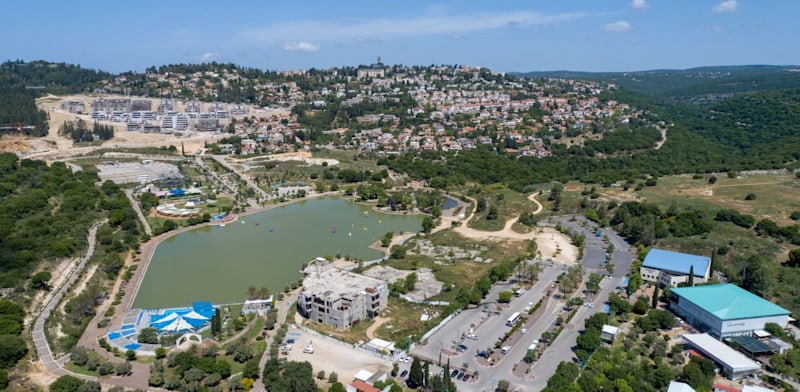 האגם במעלות תרשיחא / צילום: דוברות עיריית מעלות תרשיחא