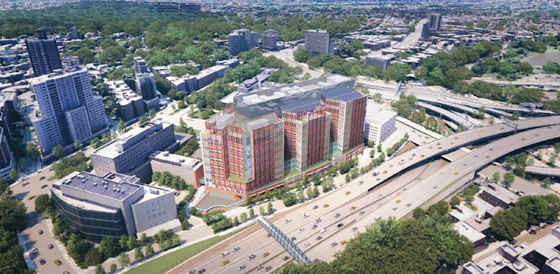 / צילום: כלא ברובע קווניס בניו יורק / הדמיה: STV Incorporated"