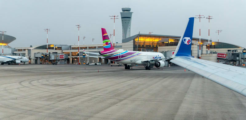 "מטוס ארקיע בנתב''ג / צילום: Shutterstock"