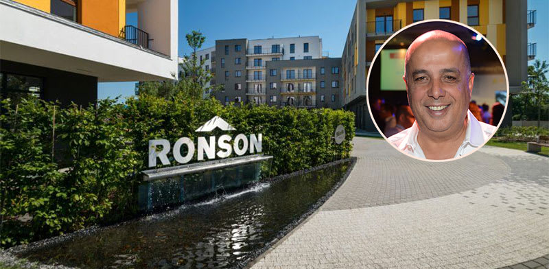 / צילום: ט של רונסון בפולין. בעיגול: עמוס לוזון/ צילומים: אתר החברה, איל יצהר"