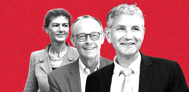 / צילום:  הקה, פרידריך מרץ, שרה ווגנקנכט / צילומים:  IMAGO/Panama Pictures, Klaus W. Schmidt, Sebastian Willnow"