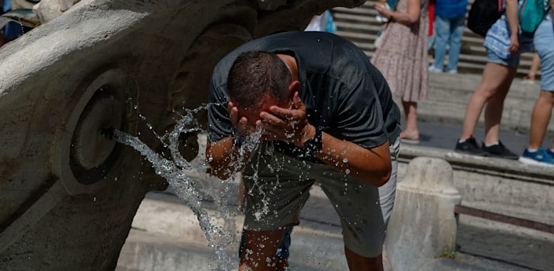 גל חום באירופה / צילום: Reuters, Massimo Valicchia