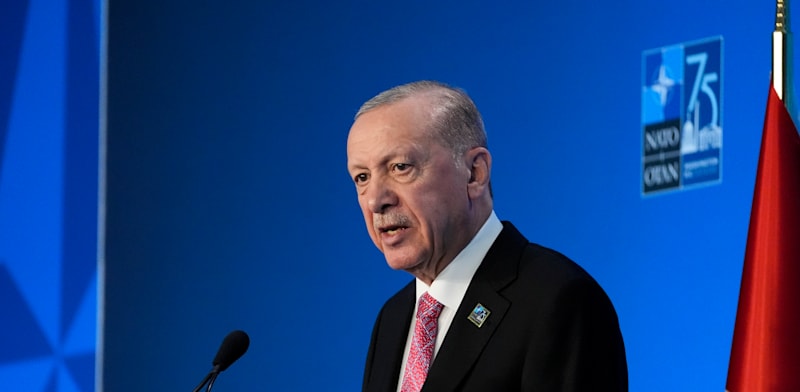 "נשיא טורקיה רג'פ טאיפ ארדואן / צילום: ap, Stephanie Scarbrough"