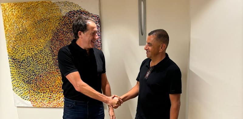 רני צים וגולן רובינשטיין / צילום: טל שובל