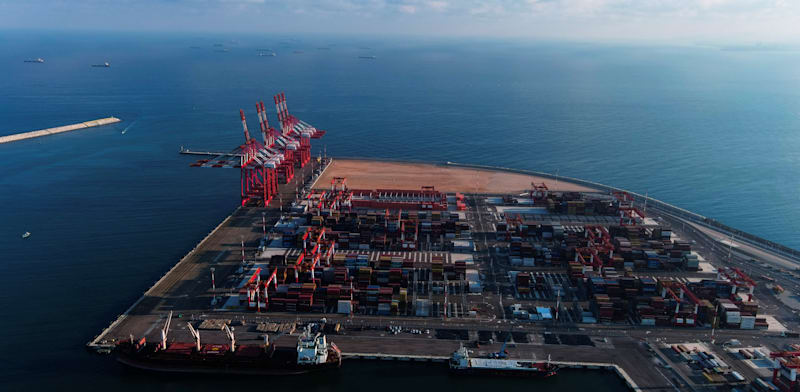 נמל המפרץ / צילום: Reuters, ILAN ROSENBERG